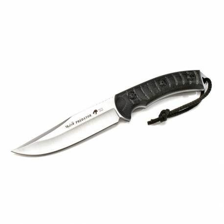 Cutit de vanatoare MUELA PREDATOR-14W, lama 14cm, maner micarta negru