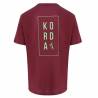 TRICOU KORDA LE LOYAL TEE BURGUNDY MAR.XL