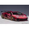 Macheta auto LAMBORGHINI Aventador Liberty Walk LB-Works (2018) 1:18 Hyper Red / Gold