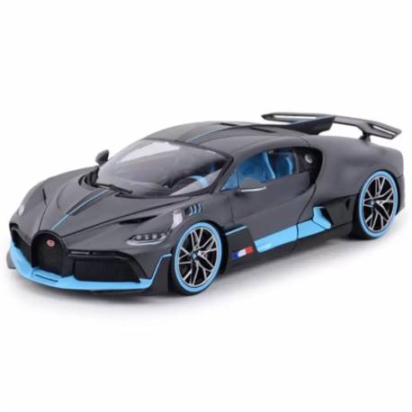 Macheta auto BUGATTI Divo (2018) 1:18 gri, albastru