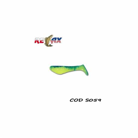 Shad RELAX Kopyto Standard 3cm, culoare S059, 8buc/plic