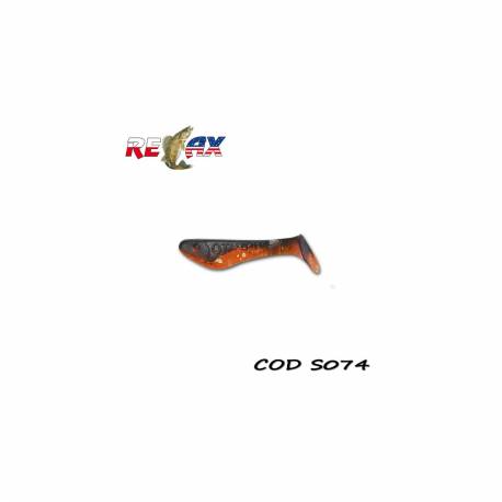 Shad RELAX Kopyto Standard 3cm, culoare S074, 8buc/plic