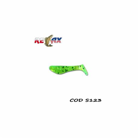 Shad RELAX Kopyto Standard 3cm, culoare S123, 8buc/plic