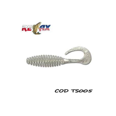 Grub RELAX Turbo Twister Standard 6.5cm, culoare TS005, 5buc/blister