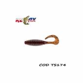 Grub RELAX Turbo Twister Standard 6.5cm, culoare TS174, 5buc/blister