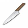 Cutit pentru transat VICTORINOX Swiss Modern Carving Knife, Extra Wide, 20cm, Walnut, Gift Box