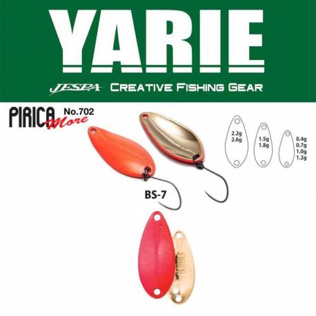 Lingurita osclinata YARIE 702 Pirica More 1.8g, culoare BS-7 Candy Pink