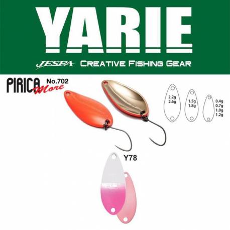 Lingurita osclinata YARIE 702 Pirica More 1.8g, culoare Y78 Shiropino