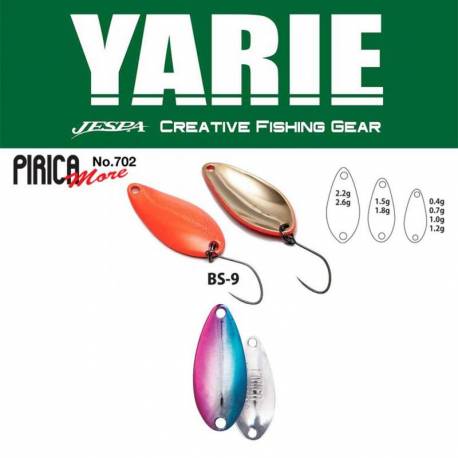 Lingurita osclianta YARIE 702 Pirica More 2.6g, culoare BS-9 Blue/Pink