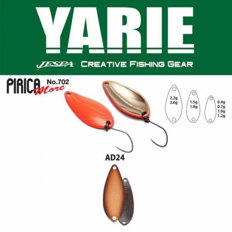 Lingurita osclianta YARIE 702 Pirica More 2.6g, culoare AD24 Oyster