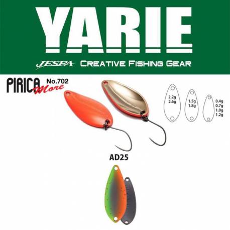 Lingurita osclianta YARIE 702 Pirica More 2.6g, culoare AD25 Vegetable