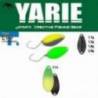 Lingurita oscilanta YARIE 710T T-Fresh Evo 1.5g, culoare Y74 Green/Lemon