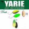 Lingurita oscilanta YARIE 708T T-Fresh 2.4g, culoare Y74 Green/Lemon