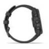 Ceas GARMIN fēnix 7 Sapphire Solar Titan DLC Grey cu brăţară neagră 47mm