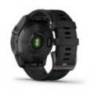 Ceas GARMIN fēnix 7 Sapphire Solar Titan DLC Grey cu brăţară neagră 47mm