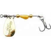 Lingurita rotativa DAIWA SilverCreek 3g, culoare Gold Metal