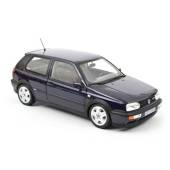 Macheta auto VOLKSWAGEN Golf 3 VR6 (1996) 1:18 albastru metalizat