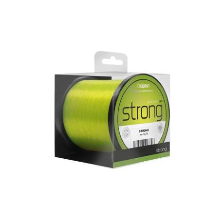 Fir monofilament DELPHIN Strong Carp 300m galben, 0.25mm, 12.1lbs