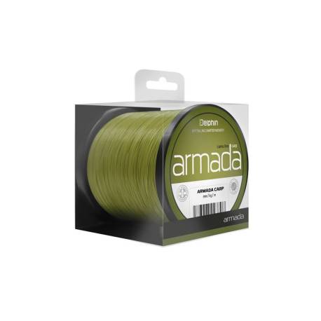 Fir monofilament DELPHIN Armada Carp camo, 300m, 0.35mm, 20.3lbs