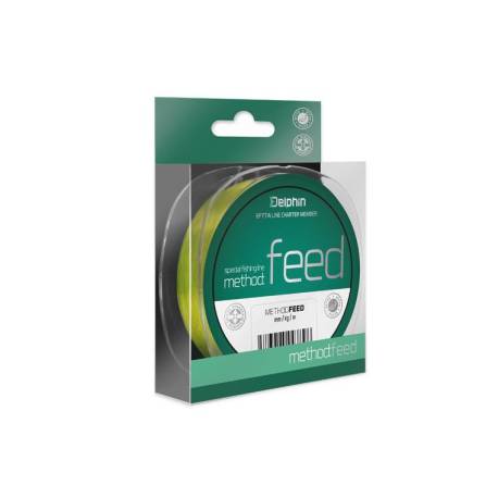 Fir monofilament DELPHIN Method Feed 150m, galben, 0.16mm, 5.3lbs