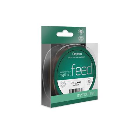 Fir monofilament DELPHIN Method Feed 150m, maro, 0.22mm, 9.2lbs