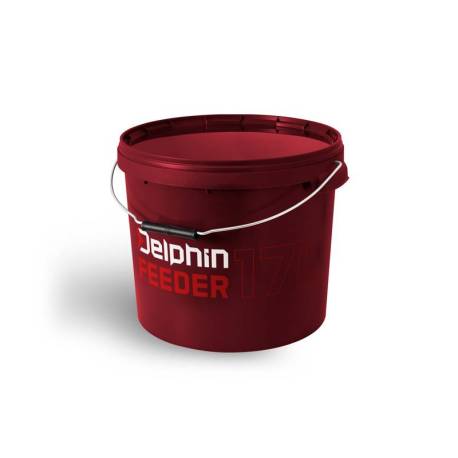 Găleată rotundă cu capac DELPHIN FEEDER, 17L