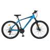 Bicicleta MTB-HT CARPAT CSC27/58C, roti 27.5", cadru aluminiu, Albastru cu design Negru