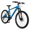 Bicicleta MTB-HT CARPAT CSC27/58C, roti 27.5", cadru aluminiu, Albastru cu design Negru