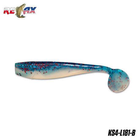 Naluci RELAX King Shad Laminated, 10cm, culoare L181, 4buc/plic