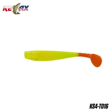 Naluci RELAX King Shad Tail, 10cm, culoare T016, 4buc/plic