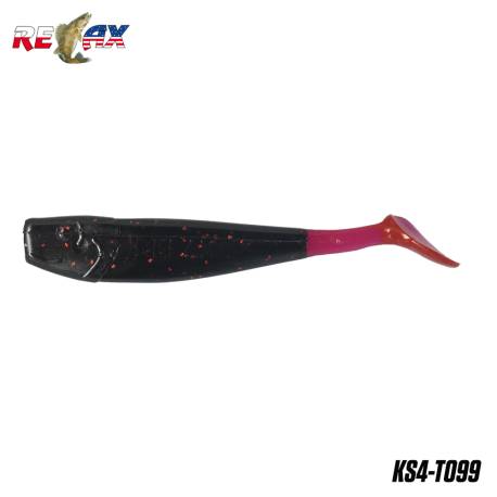 Naluci RELAX King Shad Tail, 10cm, culoare T099, 4buc/plic