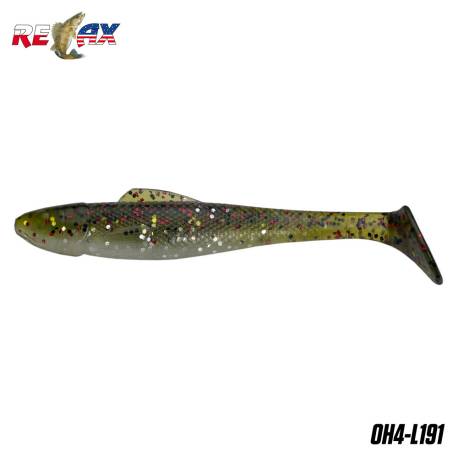 Shad RELAX Ohio 4" Laminated, 10cm, culoare L191, 4buc/plic