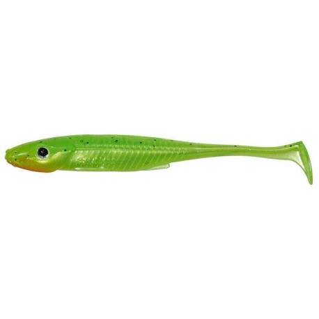 Soft Bait GUNKI Whiz 100 10cm, culoare Hot Fire Tiger, 5 buc/plic