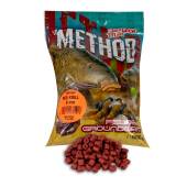 Pelete BENZAR MIX Method Pellet 8mm Red Krill 800g