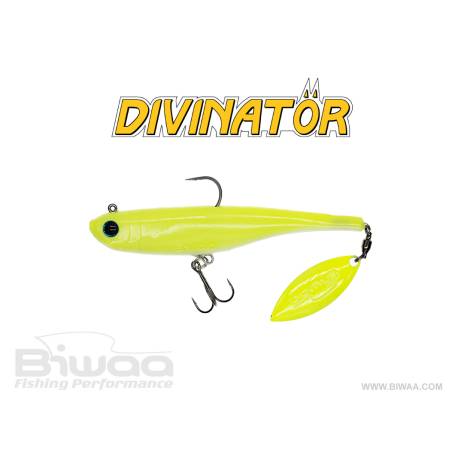 Swimbait BIWAA Divinator Junior 18cm, 35g, culoare 103 UV Demon Chart