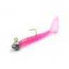 Vierme MUSTAD Aji Micro Hila 4.3cm, UV Clear Pink, 12buc/plic