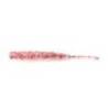 Vierme MUSTAD Aji Micro Plu 5cm, culoare Clear Red Glitter, 15buc/plic