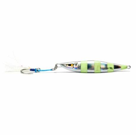 Pilker MUSTAD Daggerman Jig 100g, 20cm, culoare Full Chrome