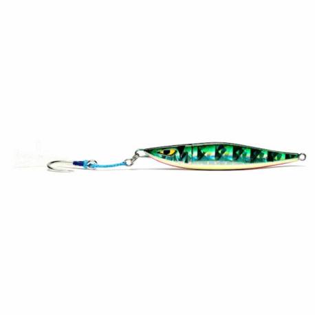 Pilker MUSTAD Daggerman Jig 100g, 20cm, culoare Green Mackerel