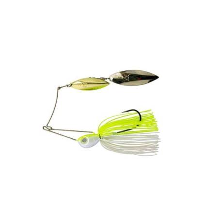 Spinnerbait MUSTAD Arm Lock 7g, culoare Chartreuse White