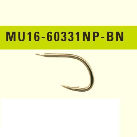 Carlig MUSTAD Carp Power Nr.12, Black Nickel, 10buc/plic