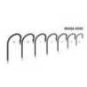 Carlig stationar MUSTAD Iwana Black Nickel 1/0, 10buc/plic