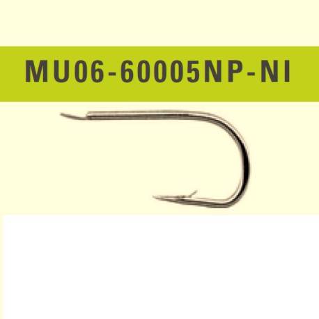 Carlig stationar MUSTAD 60005NP-NI Nr.12 Nickel, 10buc/plic