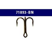 Ancora tripla MUSTAD 71893BN Nr.2, Black Nickel, 25buc/plic