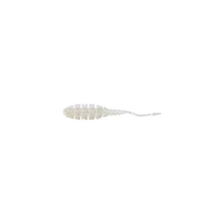 Vierme MUSTAD Aji Micro NAF 5cm, culoare Clear Luminous Silver Glitter