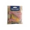 Vierme MUSTAD Aji Micro NAF 5cm, culoare Orange Glow Glitter