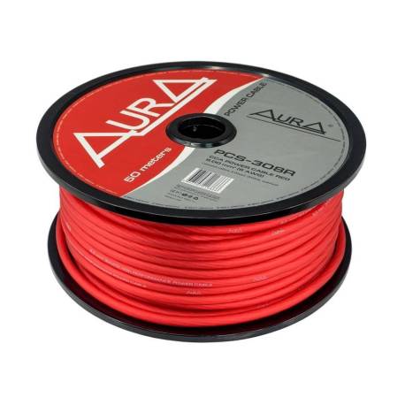 Cablu alimentare AURA PCS 308R, 8mm2 (8AWG), 50M/rola