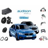 Pachet difuzoare auto dedicate AUDISON Base BMW, amplificator AP F 8.9 BIT