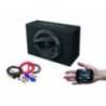 Pachet subwoofer auto HERTZ DBX 25.3 + amplificator STETSOM IR 280.1 + kit de cabluri complet