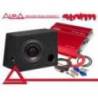 Pachet subwoofer auto cu incinta bassreflex Aura Storm 10